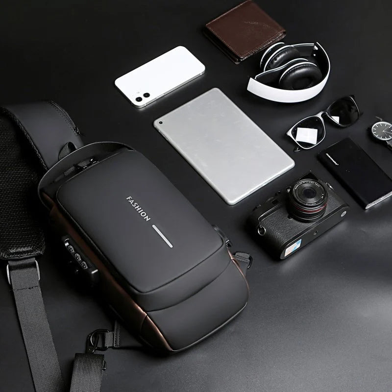 Waterproof USB Sling Daypack