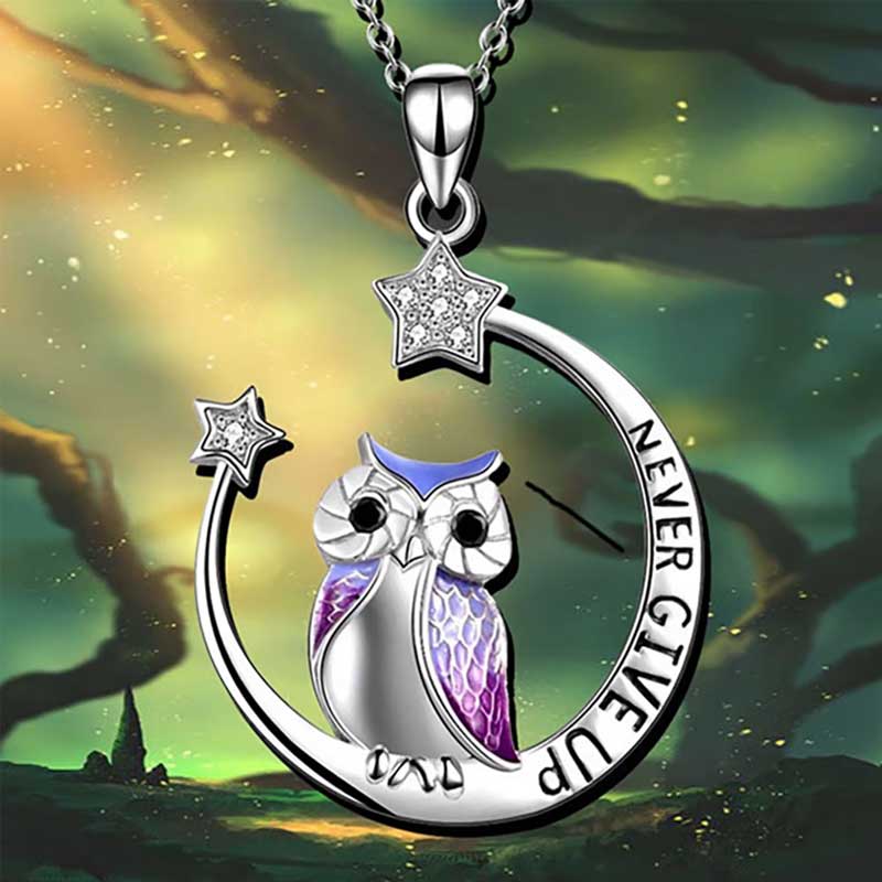 Motivational Bird Charm Necklace - Luxicro
