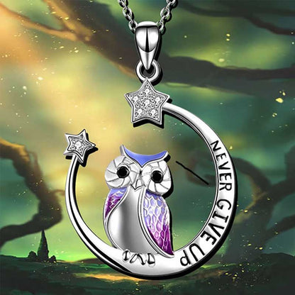 Motivational Bird Charm Necklace - Luxicro