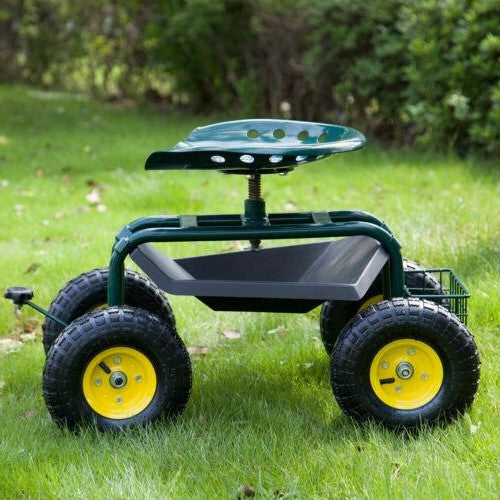 Heavy Duty Outdoor Garden Wagon Seat - Luxicro
