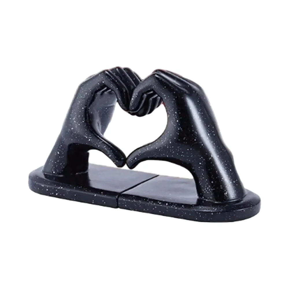 Romantic Heart Shaped Decor Bookends