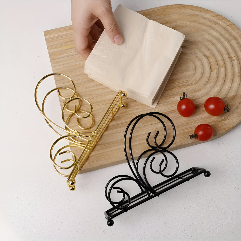 Decorative Spiral Paper Towel Holder - Luxicro