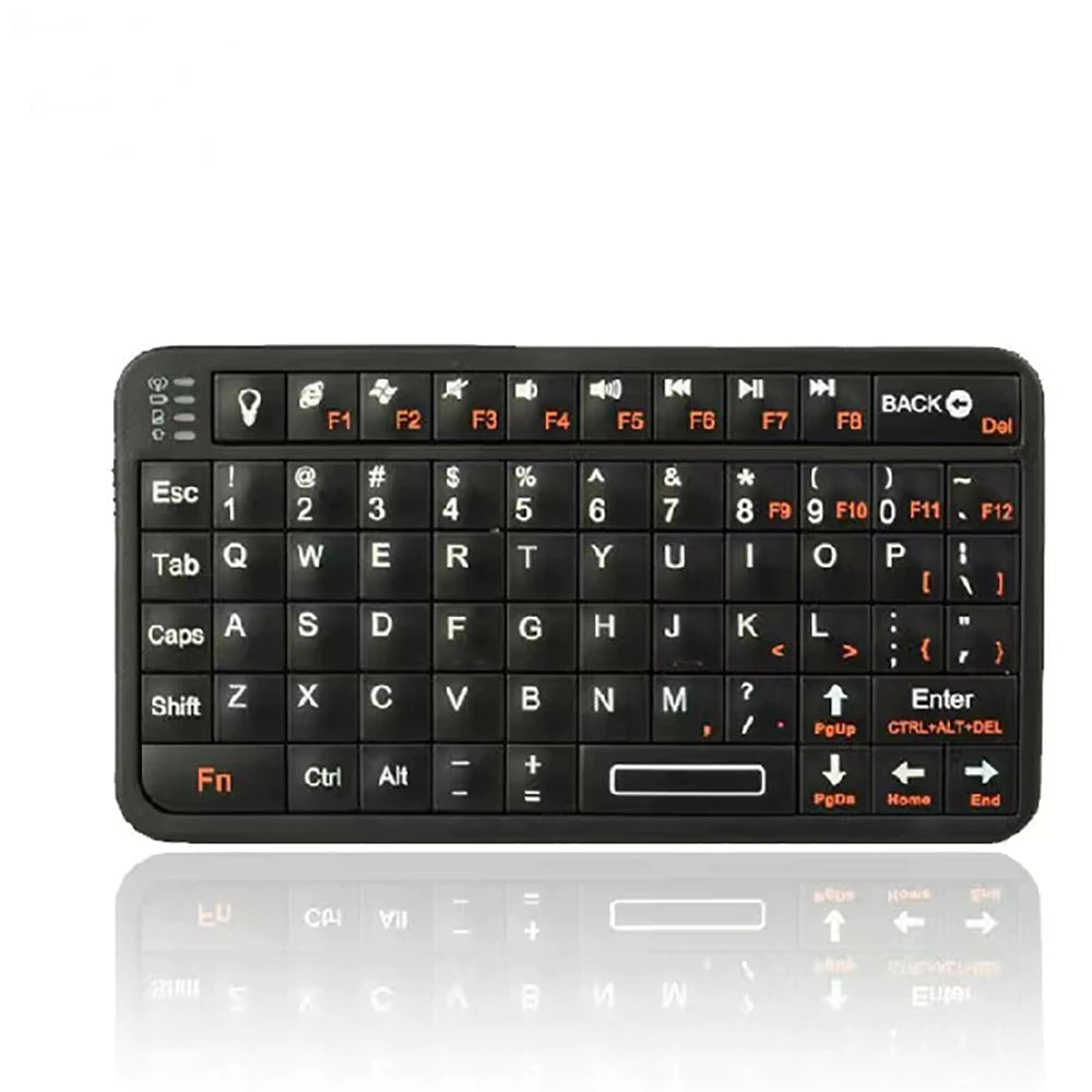 Portable 2 in 1 Wireless Compact Keyboard - Luxicro