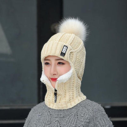 Cozy Cat Winter Beanie Hat