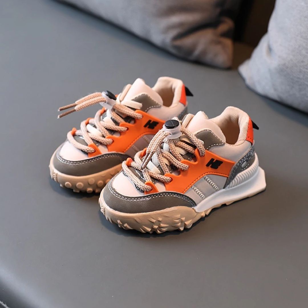 Boys Girls Running Shoes - Cushioned Sport Sneakers