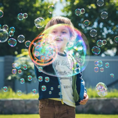 Colorful Kids Bubble Blower Toy
