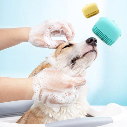 Gentle Dog Rubber Pet Brush - Luxicro
