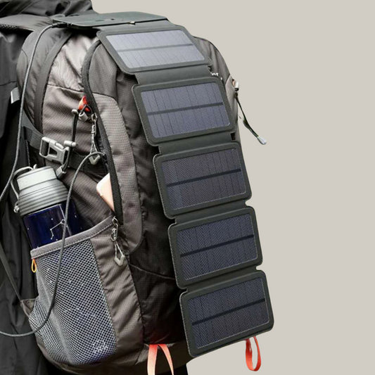 Compact Solar Charger for Camping - Luxicro