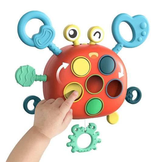 BPA Free Baby Teething Toy for Sore Gums Relief - Luxicro