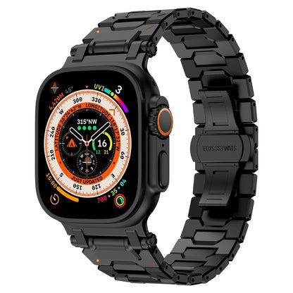 Rugged Metal Strap For Apple Watch
