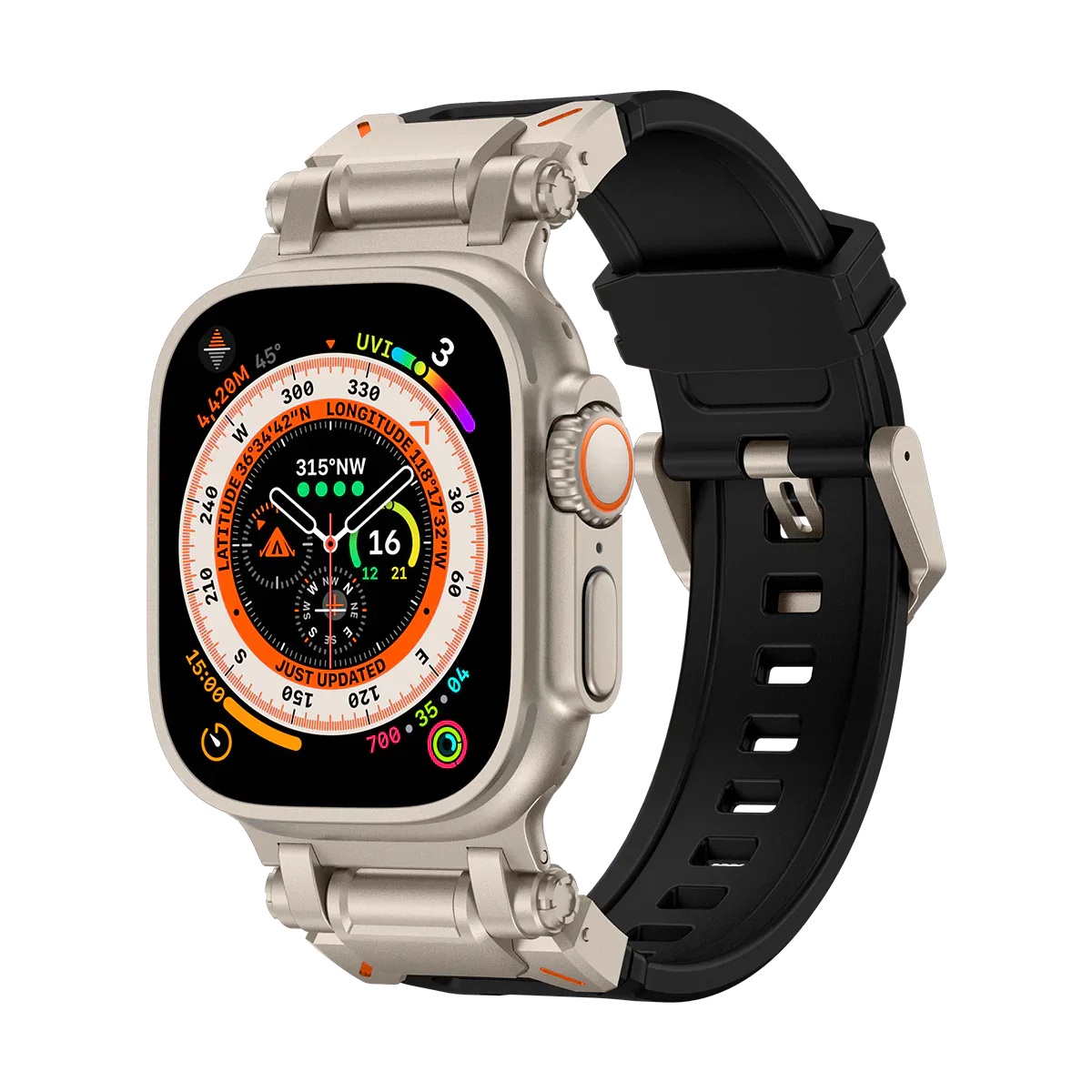 Durable Silicone Sport Band For Apple Watch - Luxicro