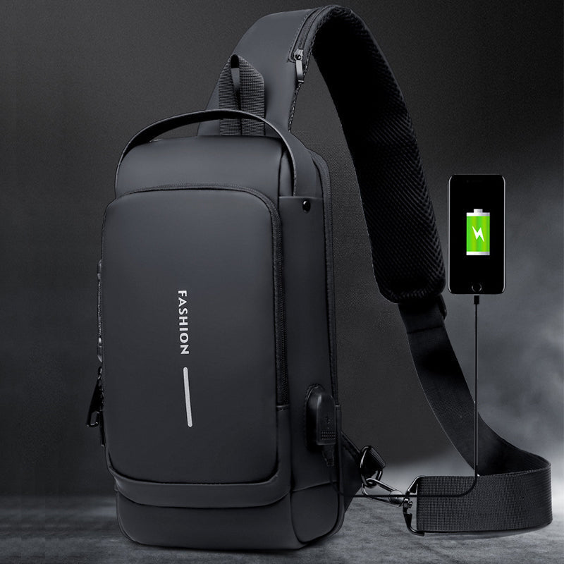 Waterproof USB Sling Daypack