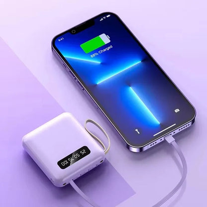 Portable 4-in-1 Quick Charge Power Bank