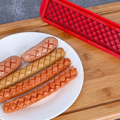 Fast Simple Hot Dog Cutter Device