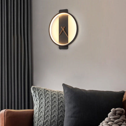 Contemporary Circular LED Wall Lamp