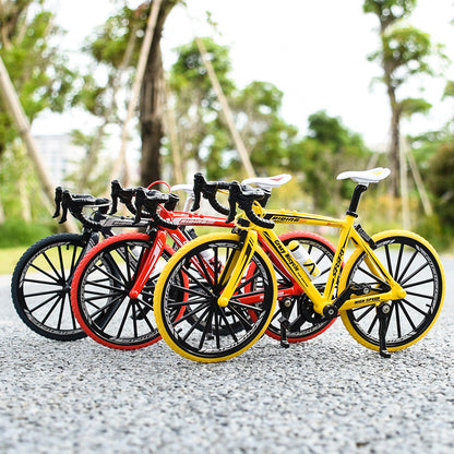 Metal Bike Miniature Figurine