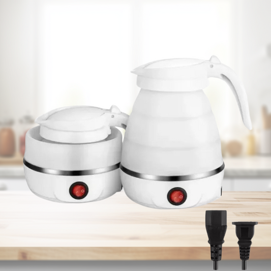 Compact Travel Folding Electric Kettle - Luxicro