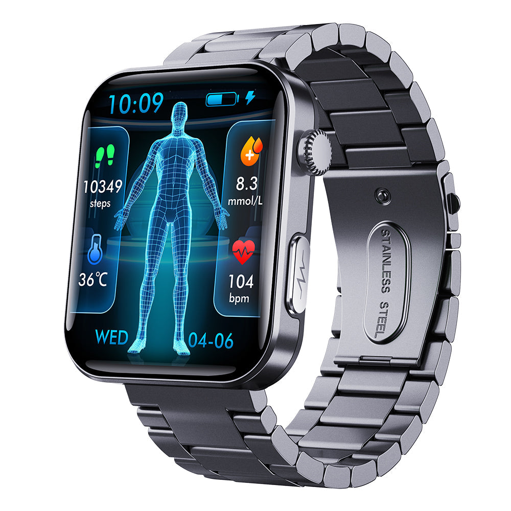 Advanced Health Smartwatch with ECG and Vital Sign Tracking - Luxicro