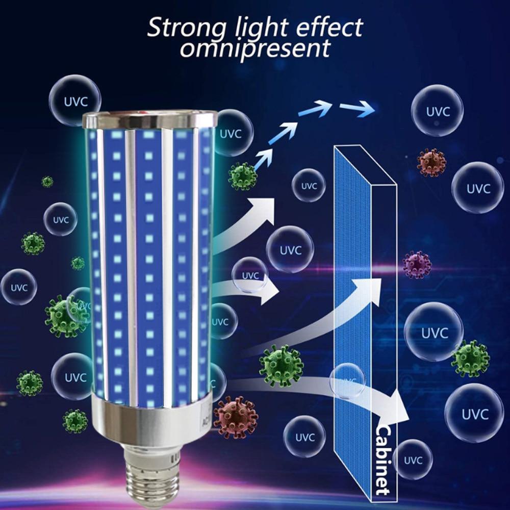 Germs Killing UV Light Bulb with Remote