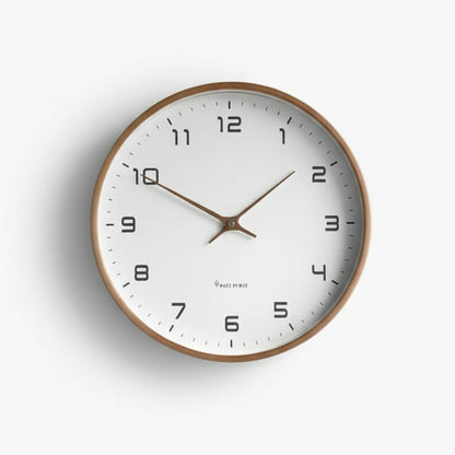 Quiet Simple Wooden Home Clock - Luxicro