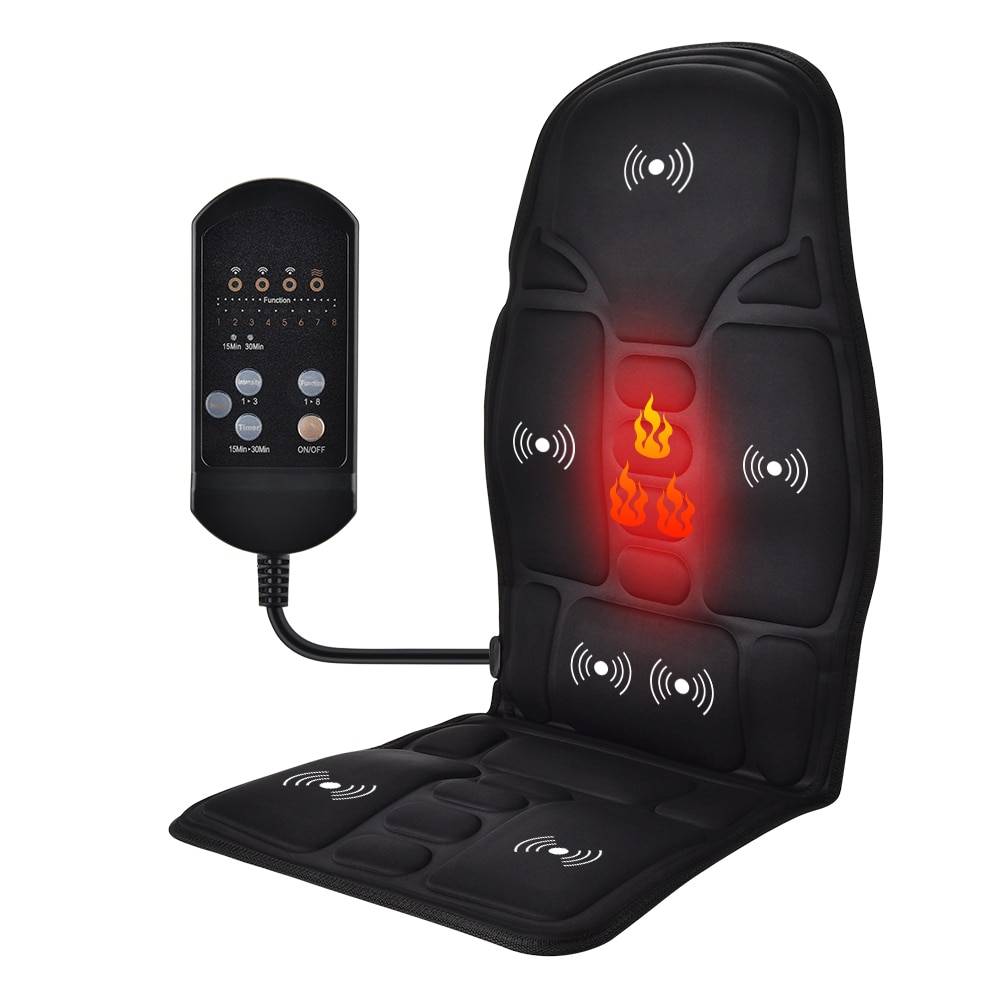 Heated Back Massage Cushion - Luxicro