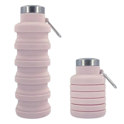Compact Foldable Silicone Water Bottle - Luxicro