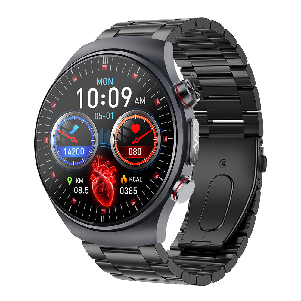 Advanced Smartwatch with ECG and Health Monitoring
