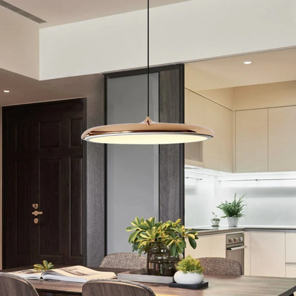 Sleek Minimalist Pendant Light – Modern Nordic Style Lamp - Luxicro