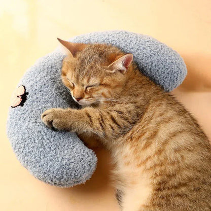 Adorable Plush Cat Pillow