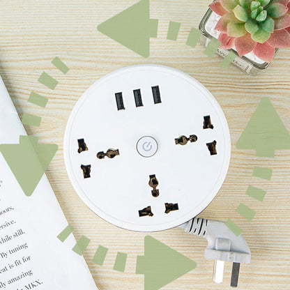 Compact Universal Power Adapter Plug