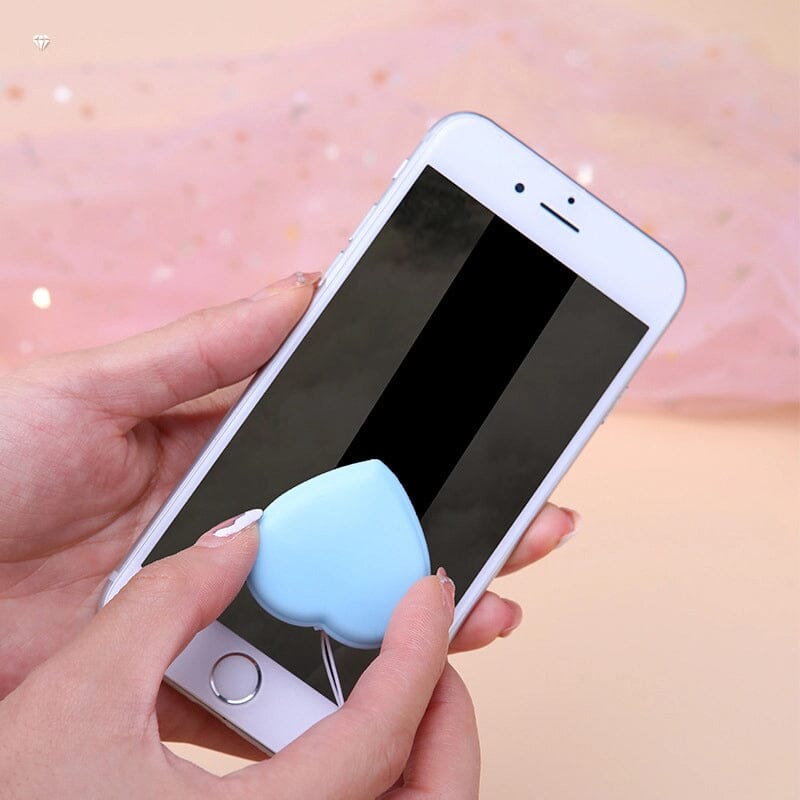 Delicate Heart Shaped Phone Screen Cleaner
