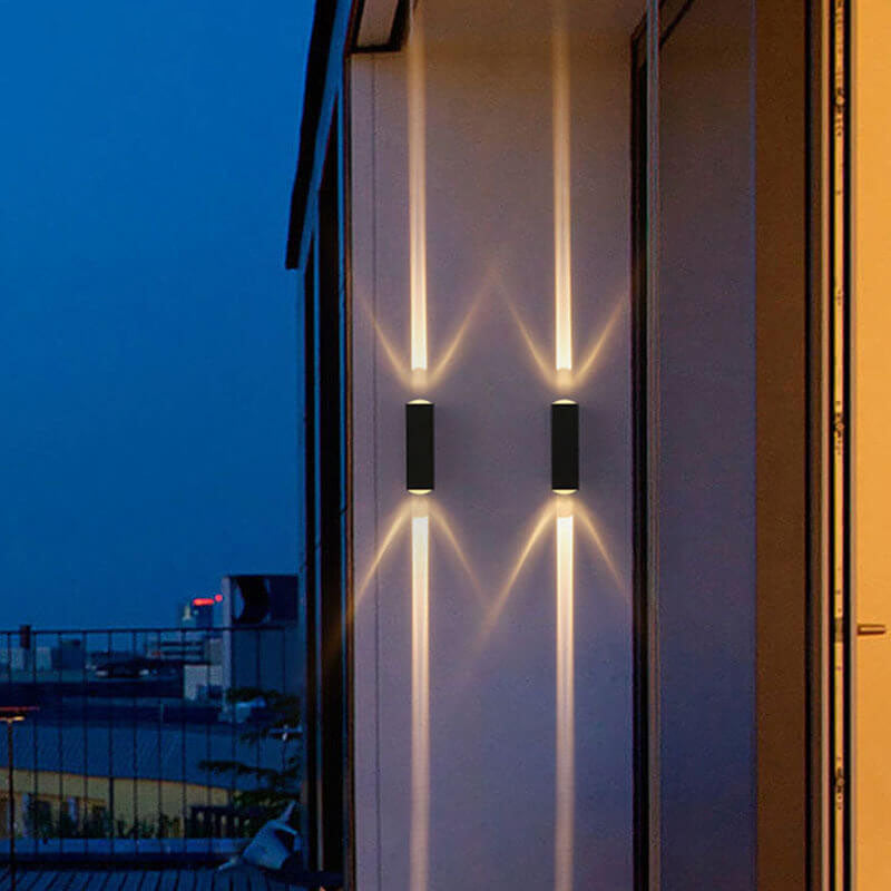 Outdoor LED Wall Light | Waterproof Aluminum Sconce - Luxicro
