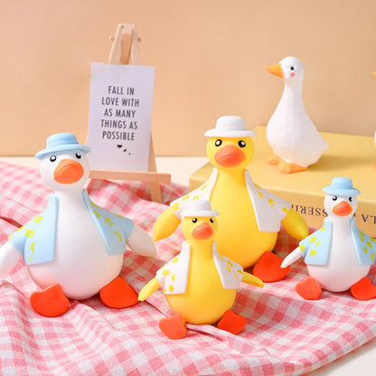 Comical Quacking Rubber Duck Stress Ball