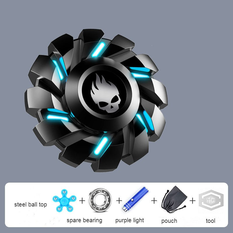 Cool Spinning Metal Top Toy - Luxicro