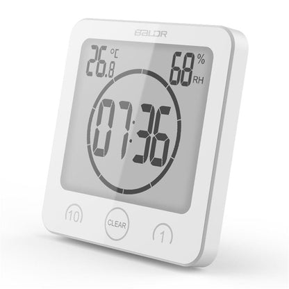 Showerproof AM FM Radio Alarm Clock