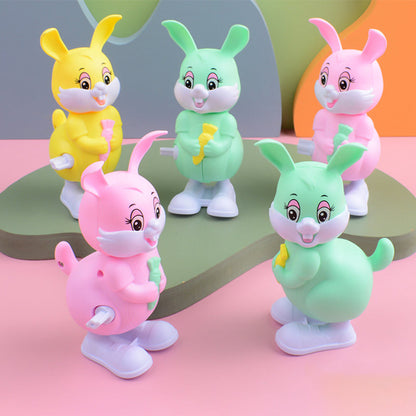 Cute Mechanical Rabbit Figure