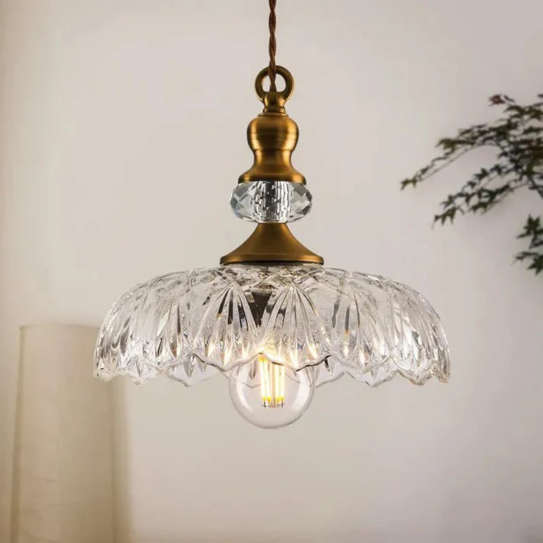 Classic Elegant Pendant Glass Lamp - Luxicro