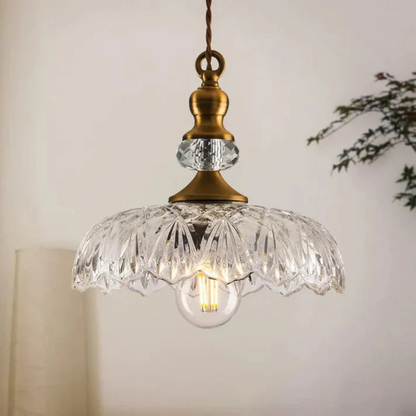 Classic Elegant Pendant Glass Lamp - Luxicro