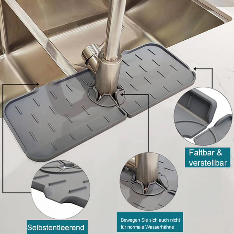 Leakproof Sink Drip Mat Rubber Protector