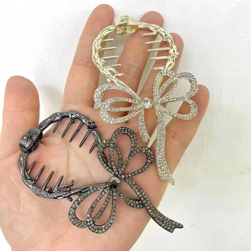 Delicate Floral Hair Clip Light