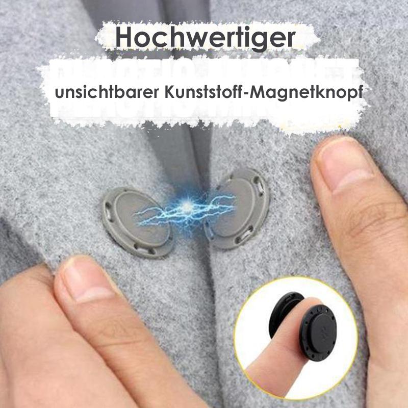 Premium Clear Magnetic Snap Fasteners 5 Pack - Luxicro