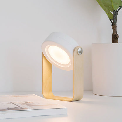 Compact Foldable Table Lamp - Rechargeable LED Desk Light - Luxicro