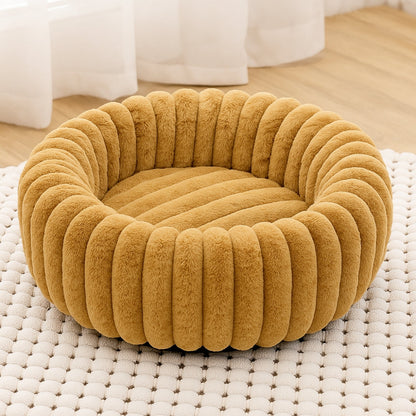 Cozy Soft Round Cat Bed