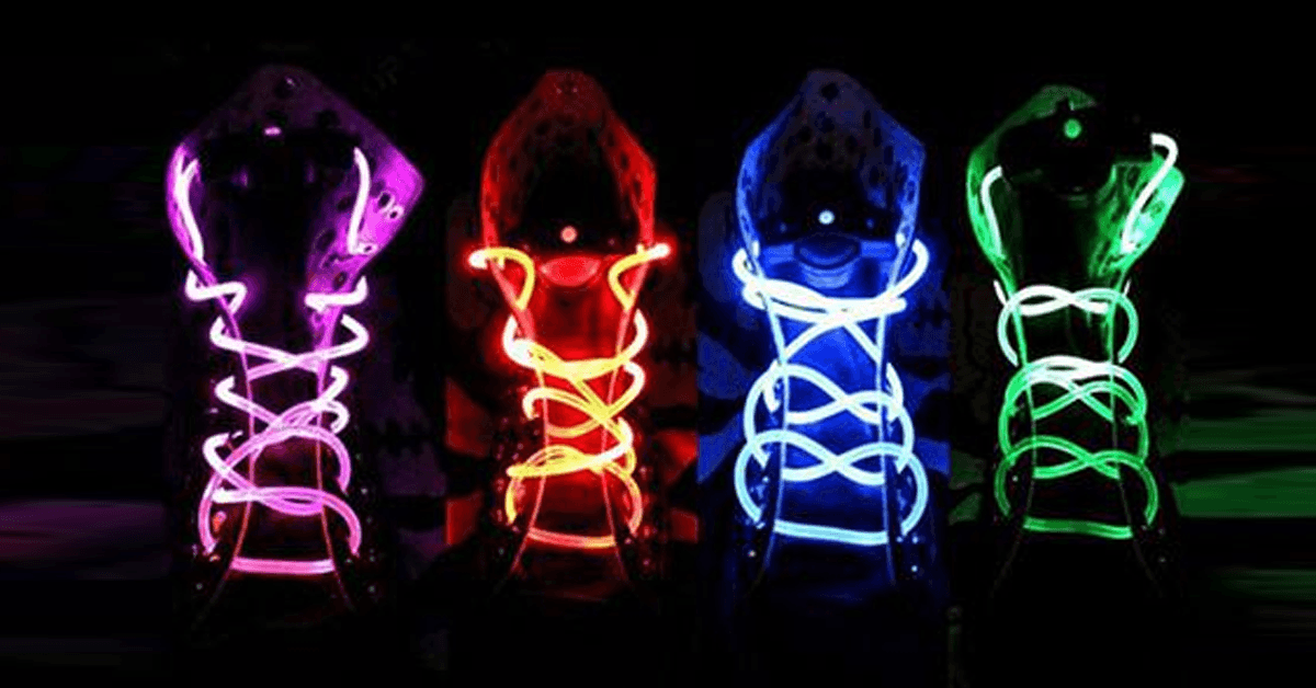 Bright Neon Waterproof Shoelaces