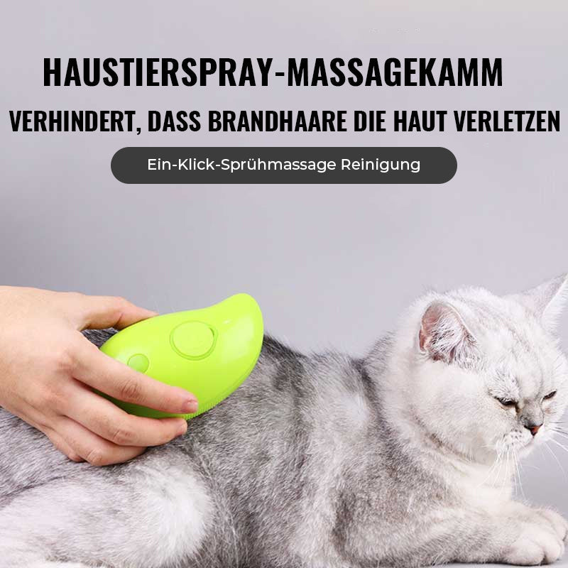 Soft Pet Detangling Spray Brush