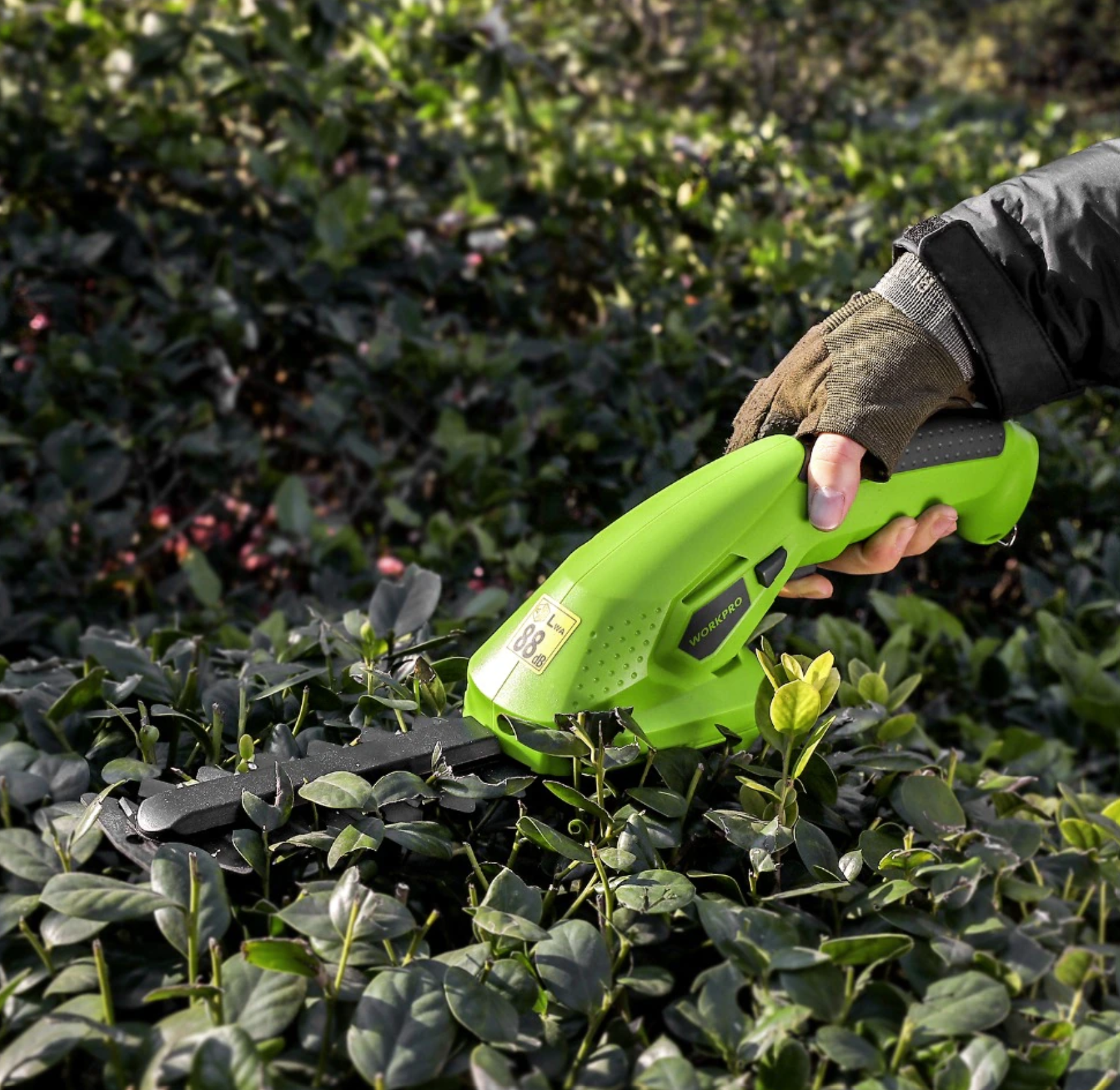 Effortless Cordless Hedge Trimmer for Home Garden - Luxicro