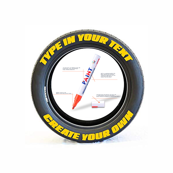 Long Lasting Water Resistant Tire Marker Pen - Luxicro