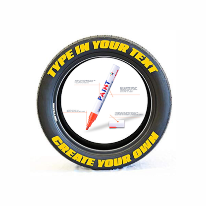 Long Lasting Water Resistant Tire Marker Pen - Luxicro