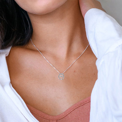 Stylish Horse Shoe Pendant Necklace