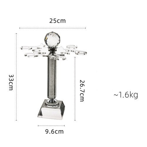 Elegant 360 Degree Wine Glass Rack